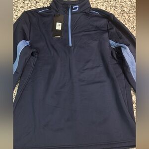 Druid’s Navy Blue Quarter-Zip Jacket